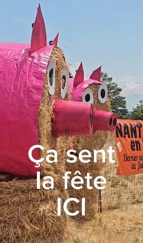 Les trois petits cochons, si on peut dire, nous annoncent quelque chose de sympathique, tous les ans.