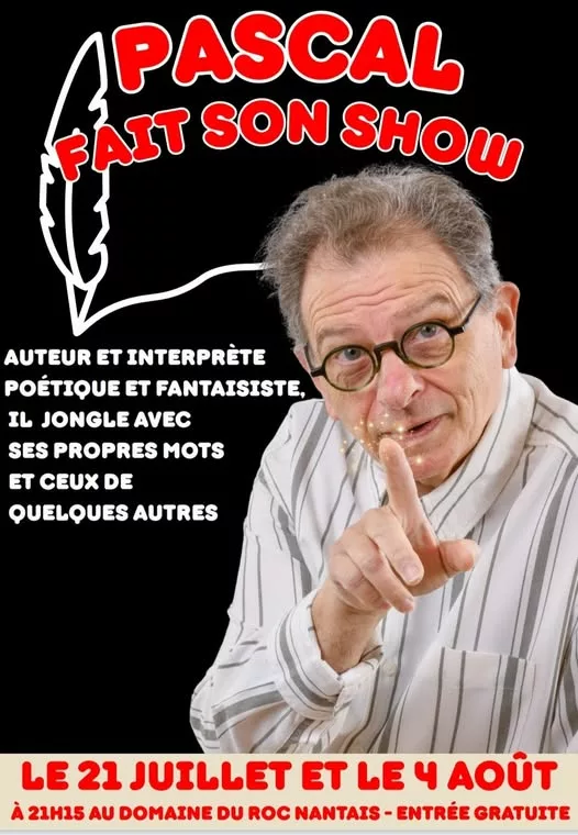 Pascal a fait son SHOW au relais soleil de Nant en Aveyron. Pour ceux qui ont eu la malchance de ne pas pouvoir y assister, il sera de retour le 04 août 2025.