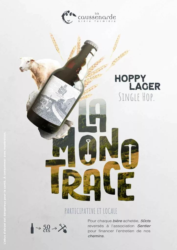 Ferme Brasserie La Caussenarde fabrique la Monotrace pour votre plaisir