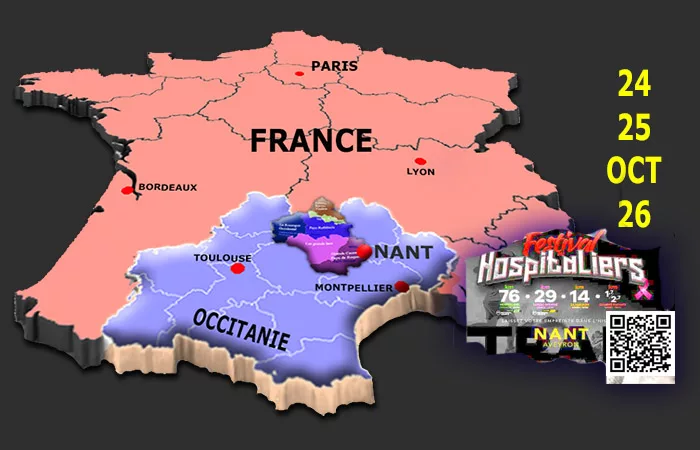 Accès au festival des Hospitaliers en France Accès festival des hospitaliers Nant