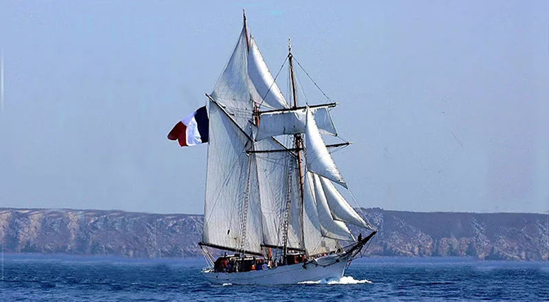 Étoile Goélette  Paimpolaise à hunier