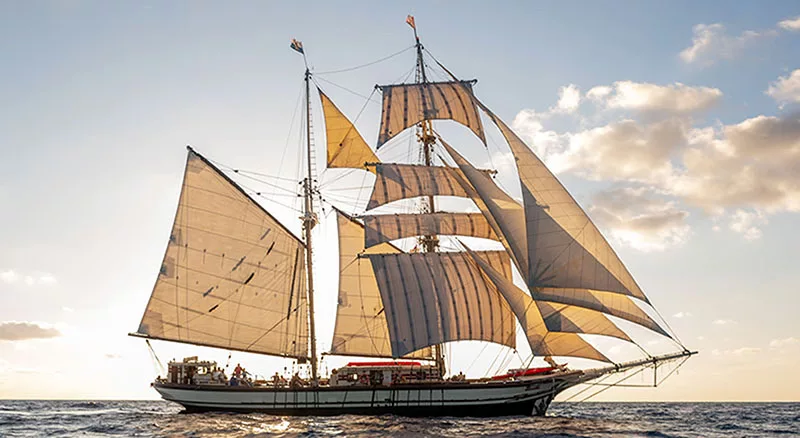 Florette brigantine construite en Italie en 1921