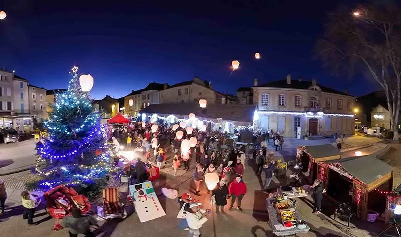 Marché de Noël ce sera à Nant le 12 décembre 2026
