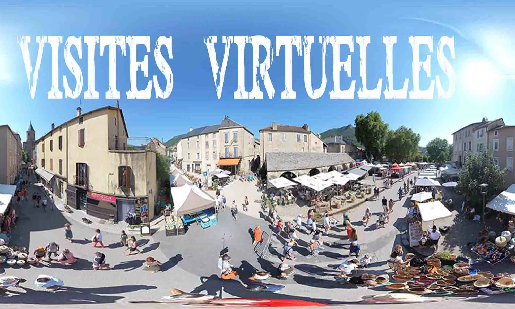 Visites virtuelles de Nant en Aveyron