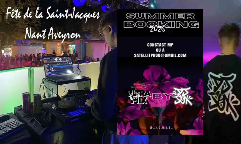 Dj Jox fait la fête nationale du 14 juillet 19h00 à Nant Aveyron