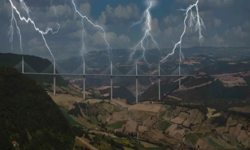 Orage et désespoir à Nant Aveyron