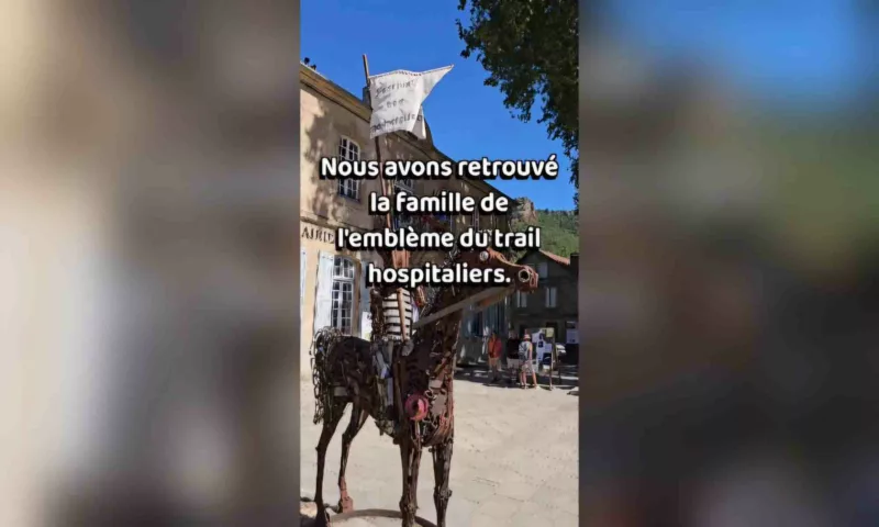 Généalogie sur l'emblème du trail hospitalier à Nant Aveyron