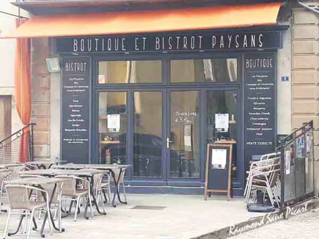 Boutique bistrot paysans à Nant en Aveyron